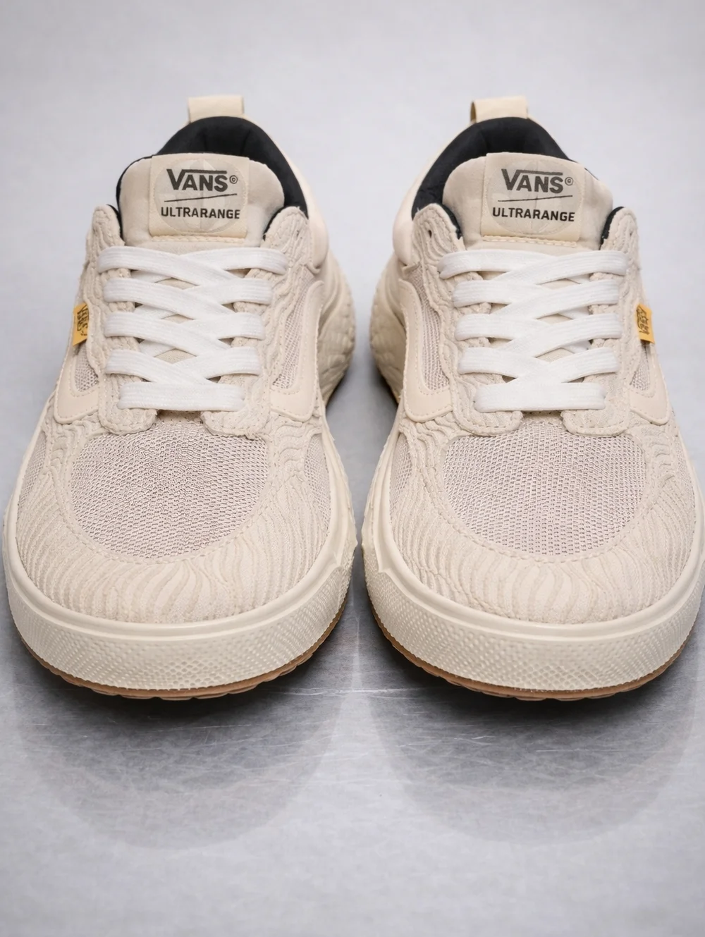 Vans VR3 Cush Men’s Size 9 Women's 10.5 Beige White New